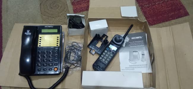 Microtel phone set cord and cordless