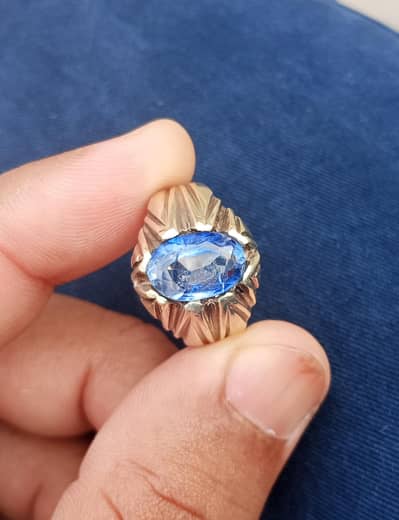 100% nechral blue Sapphire