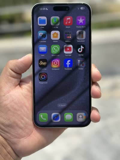 iPhone 15 Pro Max Natural Titanium