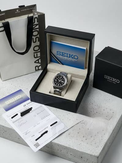 Seiko Automatic Watch (Condition: Brand New / 4-5 Hours Used Only)