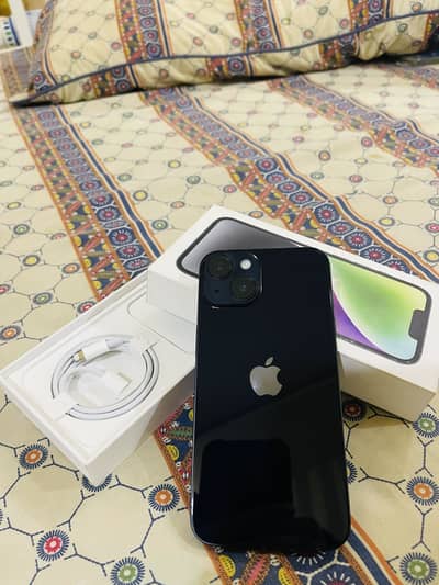 Iphone 14 Brand New just box open in warranty directly bought USA