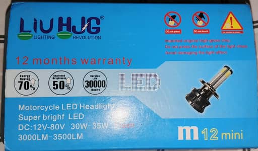 LIU HJG LED HEAD LIGHT M12