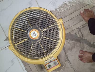 2 Bracket fans for sale . .