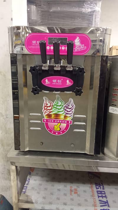 soft cone ice cream mechine available