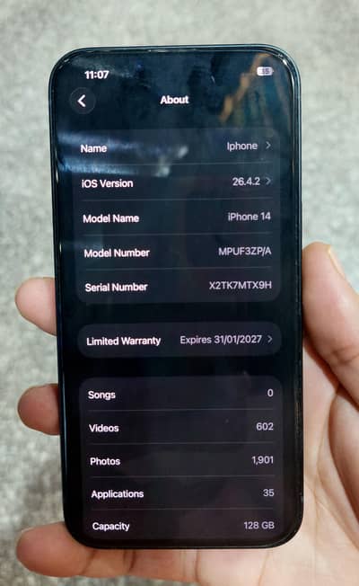 Iphone 14 pta approved Brand new 100% health