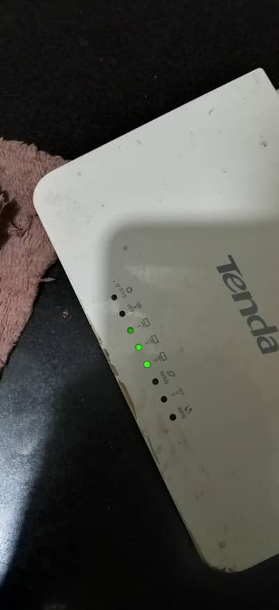 Tenda wifi router and Huawei Gpon Fiber Terminal