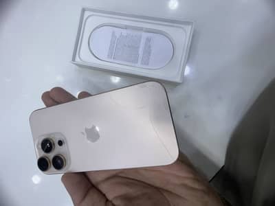 16 Pro Jv minor back crack 128 Gb Phone with Box