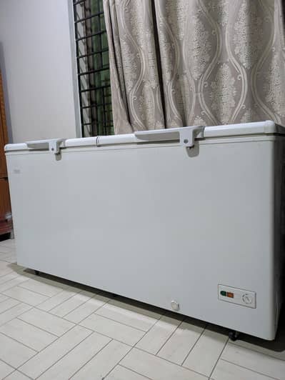 Freezer deep Hair inverter 2 door brand new