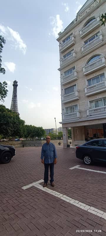 Luxury Apartment inside Eiffel tower park Bahria Lahore! Get the hottest apartment of Bahria Lahore . fully furnished