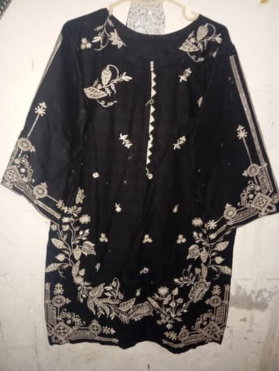black Stitch 2pcs suit