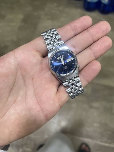 Citizen navy blue dial