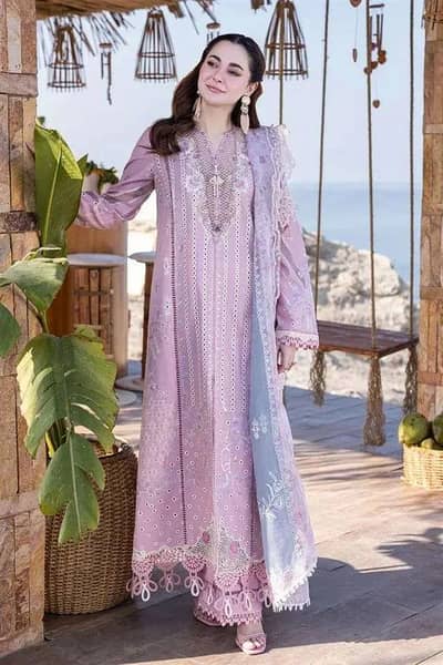 Qalamkaar brand 3 articles of Lawn