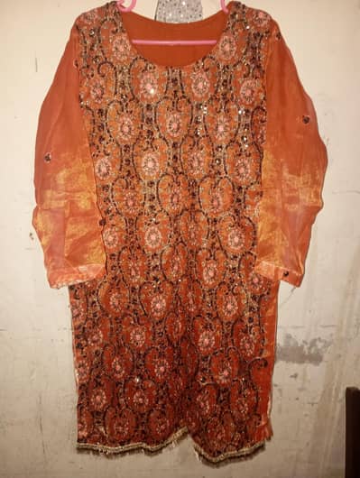 women stitched dress