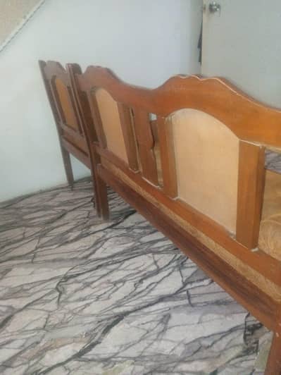 sofa sat 3 sit birawn calar good kandishn
