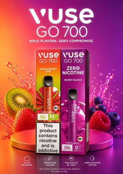 Vuse 700 Puffs 18+ Only
