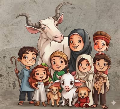 Eid Dtf Sticker For Kids