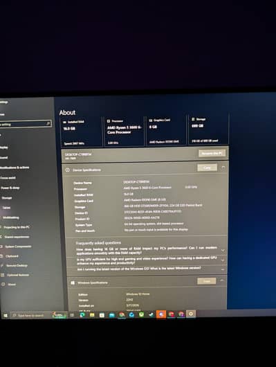 RYZEN 3600