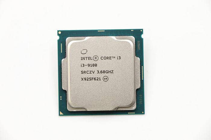 Intel Core i3 9th 9100 Processor. 0