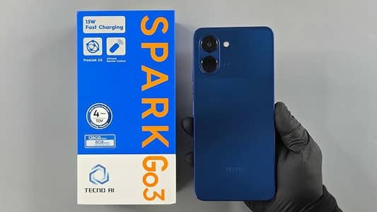 Tecno sparkgo 3 box pack