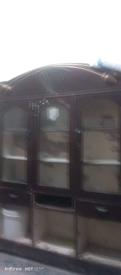 wooden show case for sale