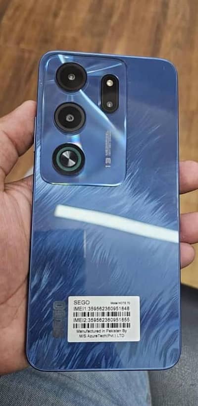 sego note 70 limited edition