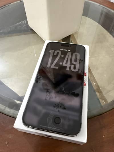 Apple iPhone 14 Pro Max with box 256gb. 1st owner, new condition