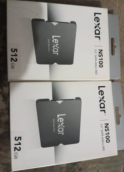 Lexar NS100 512GB SSD 2.5” SATA III, Internal Solid State Drive