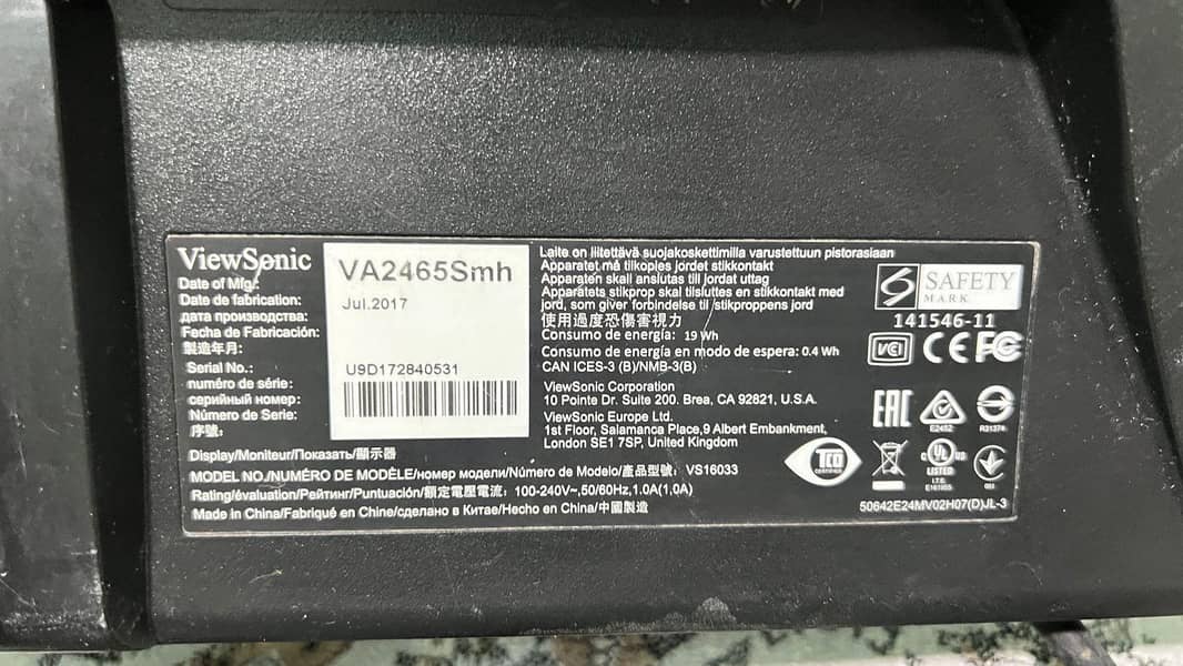 ViewSonic LED monster 3