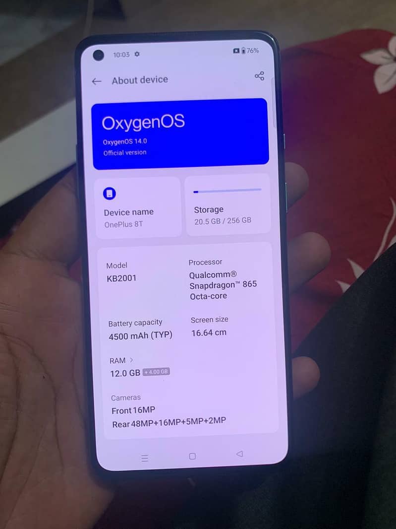 one plus 8t 5