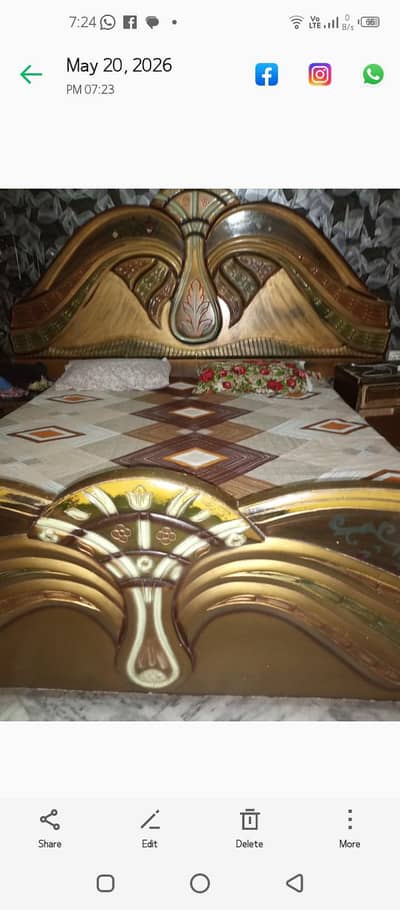 Double Bed For Urgent Sale