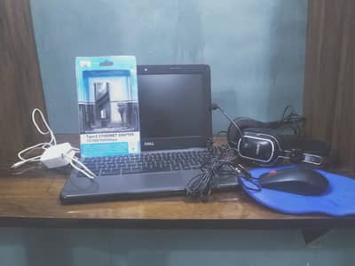 Chromebook with complete setup free urgent sale