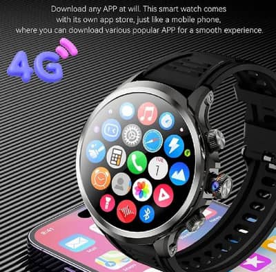 Pure black edition smart watch