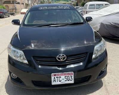 Toyota Corolla Black beauty 