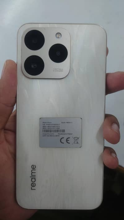 Realme 15t box charger and 10 month warranty available.