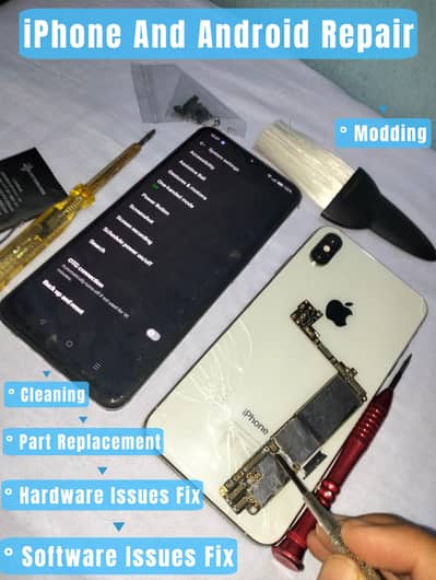 Mobile Repair Android/iPhone Hardware & Software Fix
