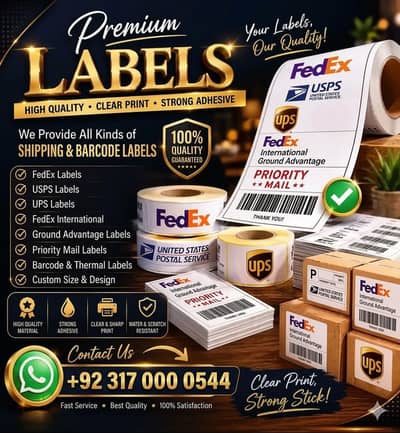 shipping labels