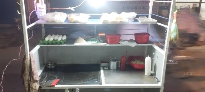 Burger Shwarma counter