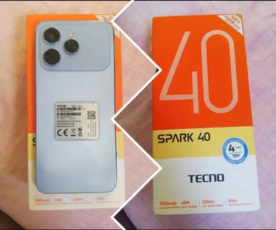 9 month warranty available Tecno  spark 40