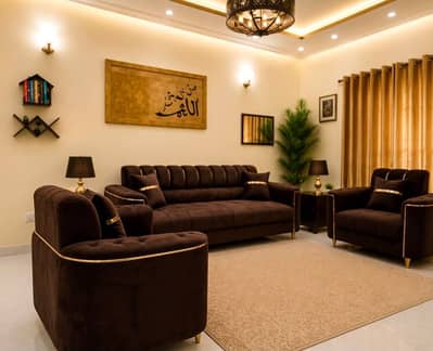 Sofa Set | Brown Velvet | Price is final