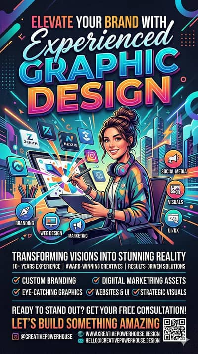 Experienced Graphic Designer Available for Freelance/Contract Work
