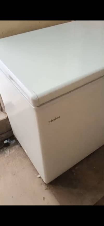 Haier HDF Deep freezer 14 CFT - 2 in 1 double door fridge and freezer