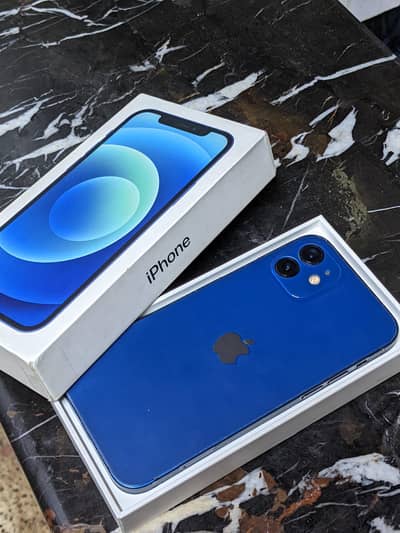 Iphone 12 factory unlock 128gb with box