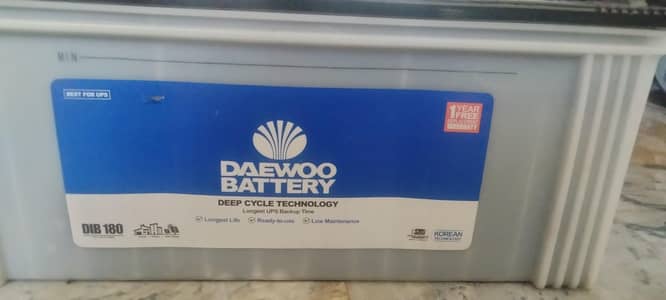 2 Daewoo batteries
