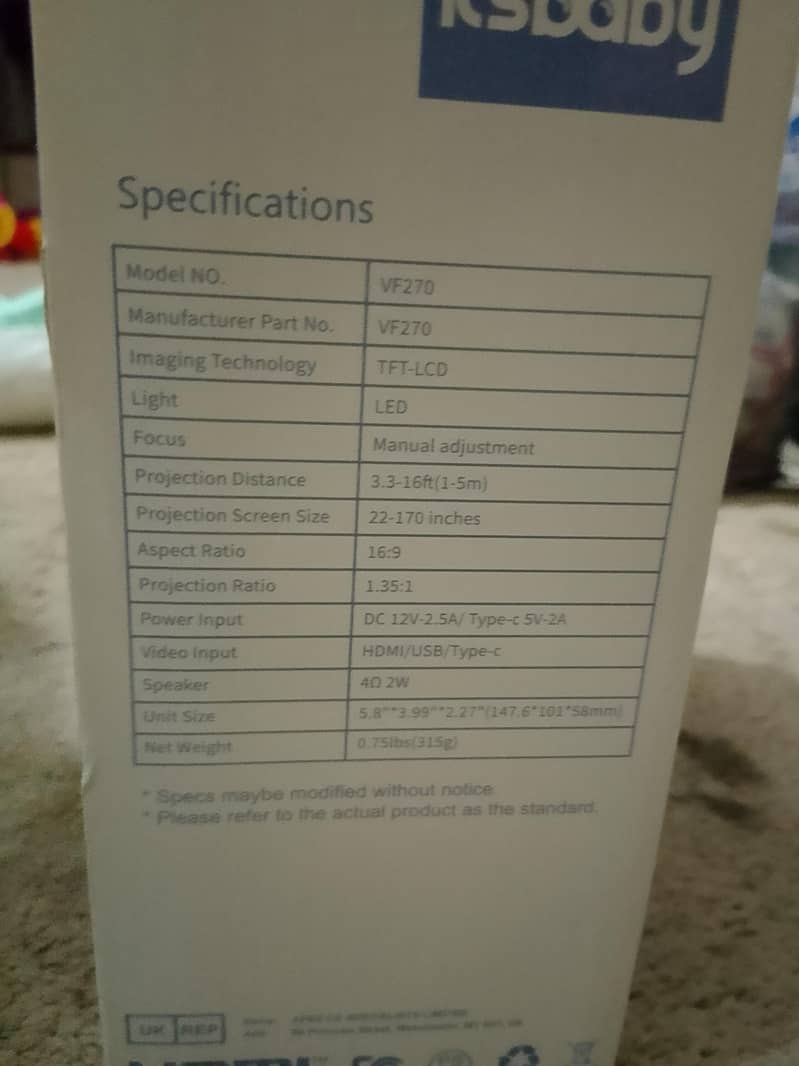 new projector 13
