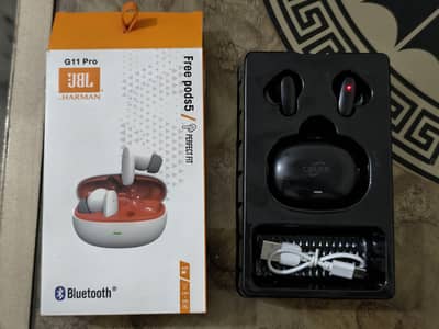 JBL G11 Pro Wireless Earbuds | 40H Battery |  Model Freepods 5