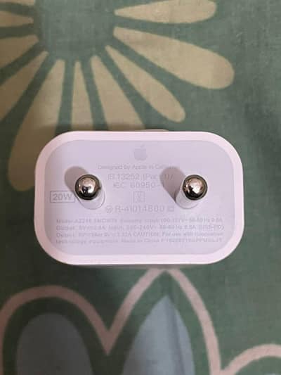 Iphone charger 2pin 100 percent 20w