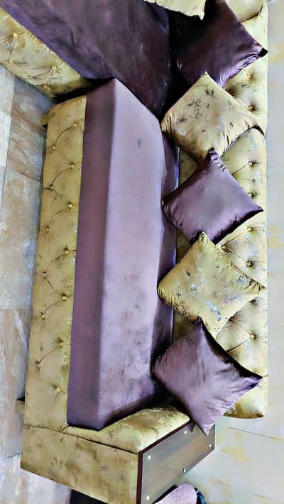 6 seater L shaped sofa