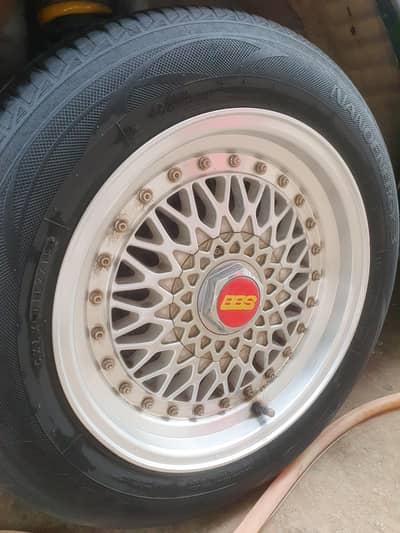 BBS 15 inch Alloy Rims 7jj