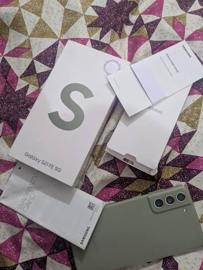 SAMSUNG GALAXY S21 FE 8/128 5G official pta approved
