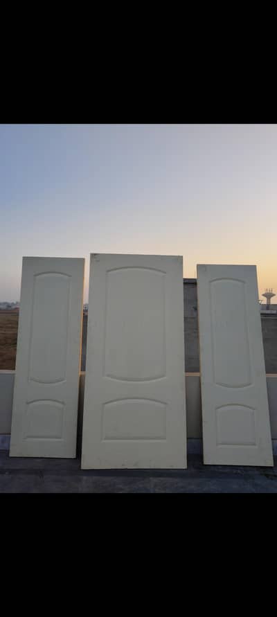 semisolid wooden frame doors